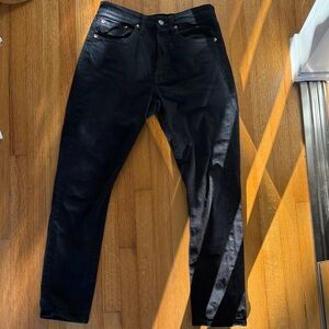 Women’s Levi’s 501 S Black Jeans